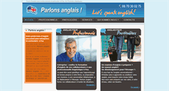 Desktop Screenshot of parler-anglais.net
